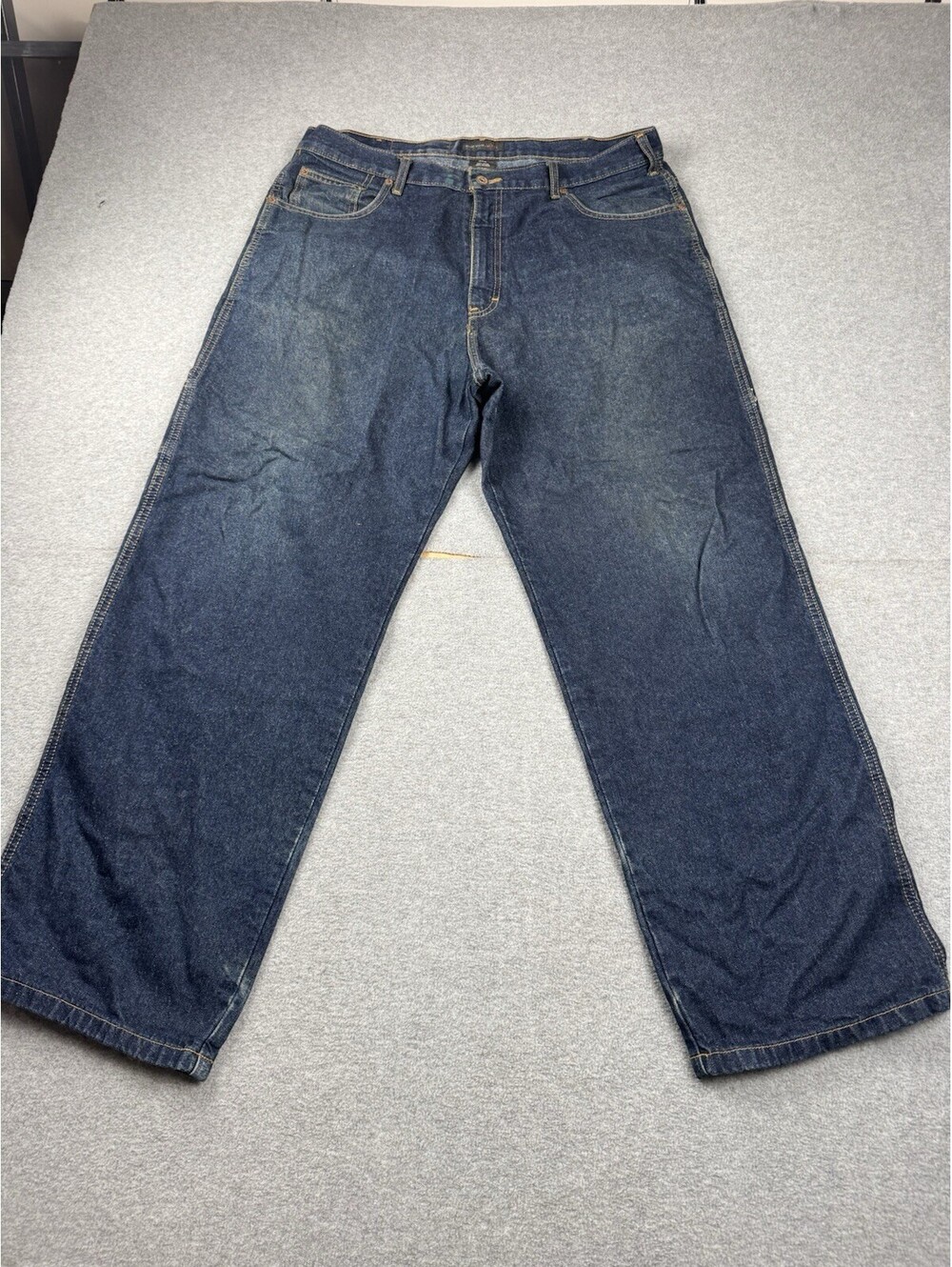 VTG Y2K (38x30) Perry Ellis America Blue Carpenter Jeans Skater Grunge